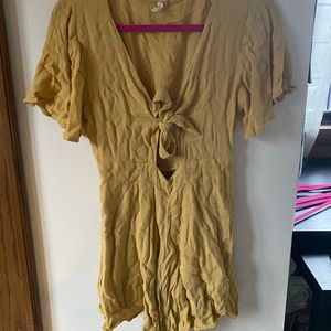 Yellow Romper